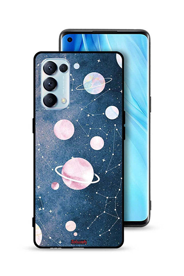 Oppo Reno5 Pro 5G Protective Case Cover Space Art