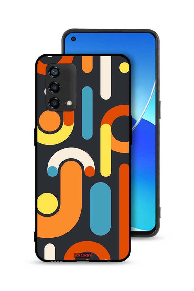 غطاء حماية بنمط لهاتف Oppo A95 4G - 1