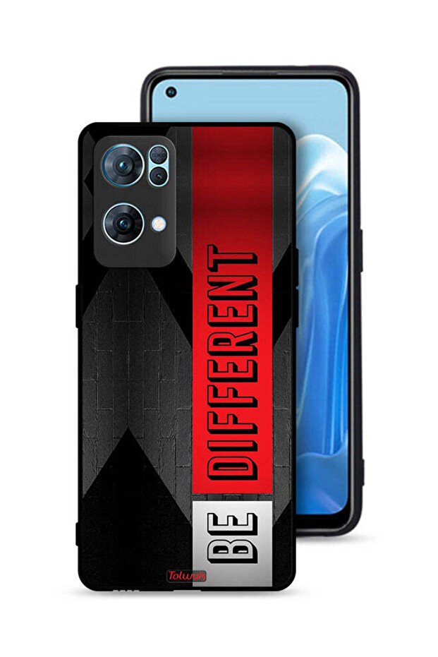 غطاء حماية لهاتف Oppo Reno7 Pro 5G - كن مختلفًا - 1