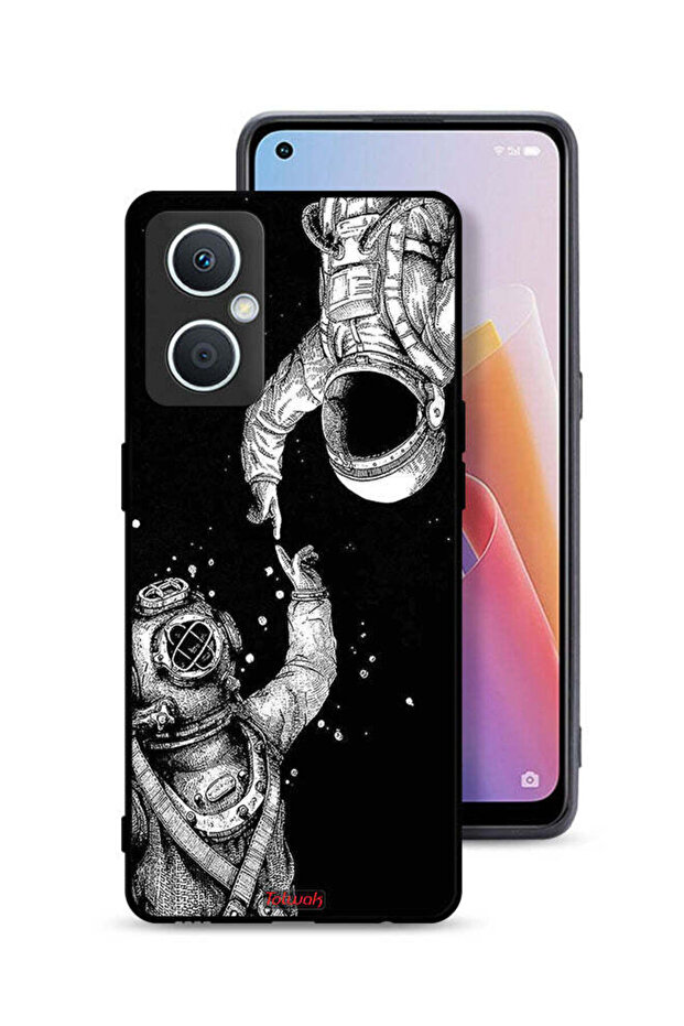 غطاء حماية لهاتف Oppo A96 5G (الصين) - رواد فضاء