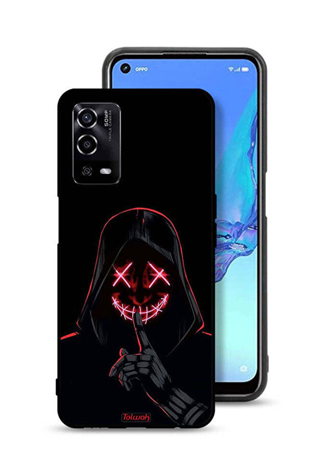 غطاء حماية لهاتف Oppo A55 4G بلون مارشميلو