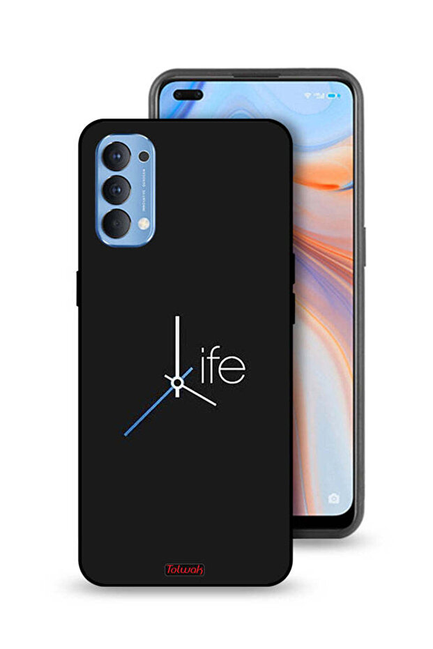 غطاء حماية لايف كلوك لهاتف Oppo Reno4 4G