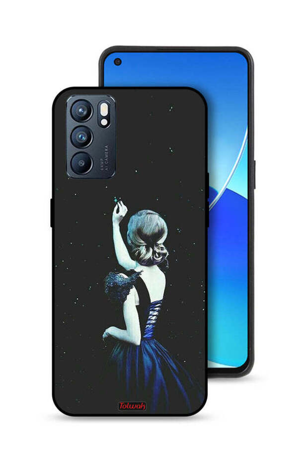 Oppo Reno6 5G Protective Case Cover Touching Star