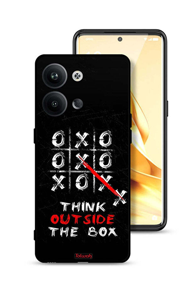 غطاء حماية لهاتف Oppo Reno9 5G - فكر خارج الصندوق