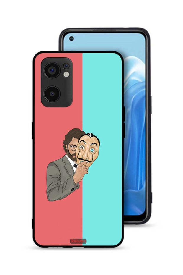 غطاء حماية لهاتف Oppo Reno7 SE 5G من تصميم البروفيسور آرت