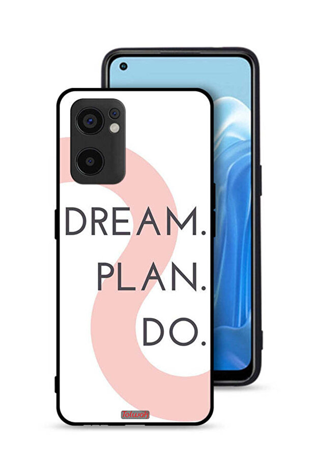 غطاء حماية لهاتف Oppo Reno7 SE 5G - Dream Plan Do - 1