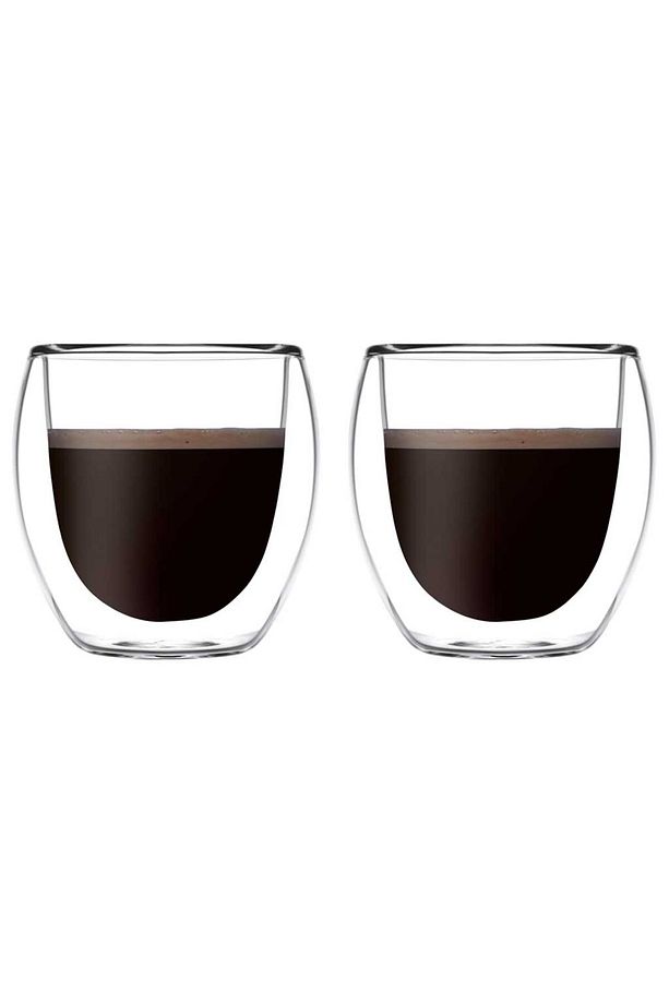 Çift Cidar Espresso Bardak Seti 80 cc 2 Parça - 1