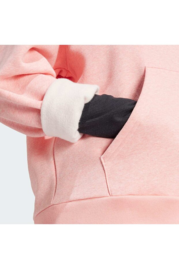 Graphic Loose Kapüşonlu Üst - 6