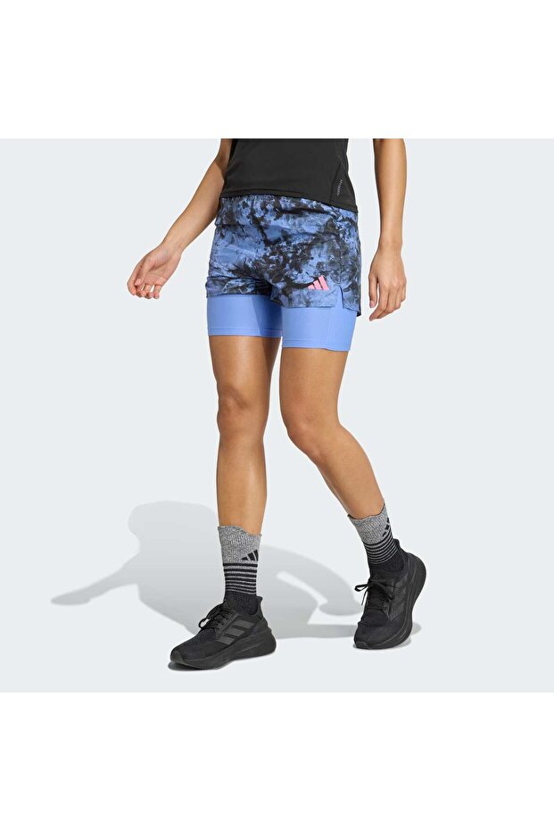 Own The Run Spray Dye 2-In-1 Şort - 1