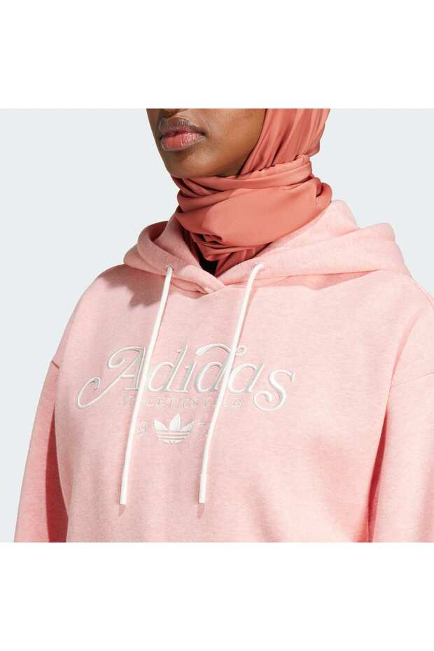 Graphic Loose Kapüşonlu Üst - 5