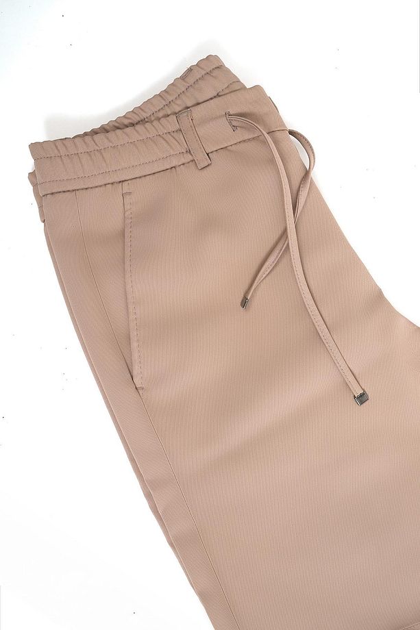 Erkek Kahverengi Vizon 2025 Jogger Şort - 4