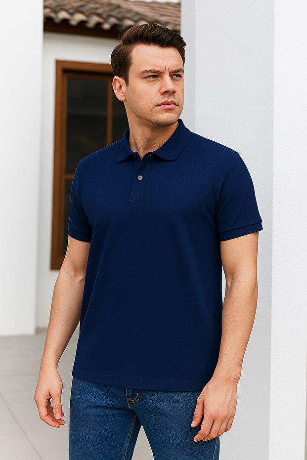 2127 Special Collection Polo Collar Regular Fit Men's T-shirt