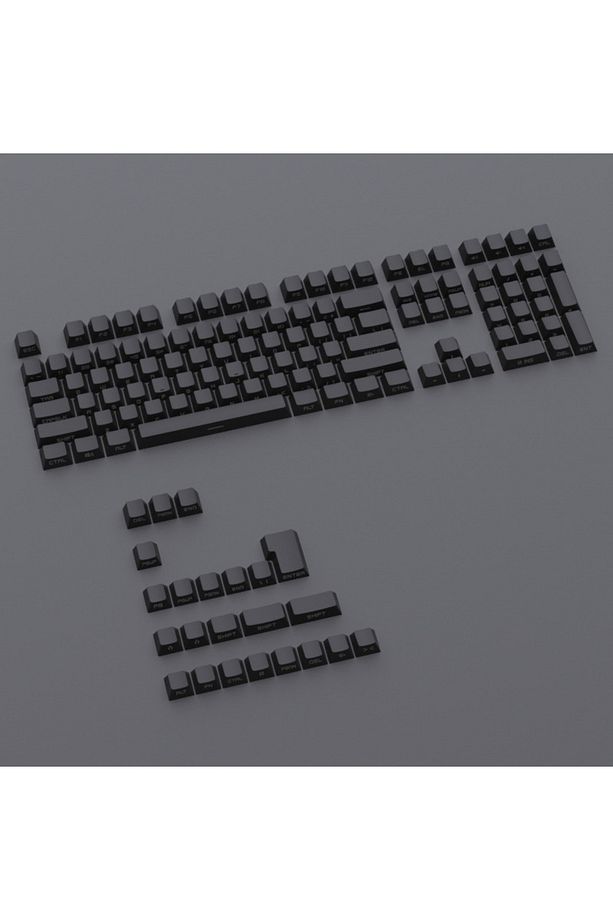 131 Tuş Keycaps ABS Tuş Takımı Yan Tuş Harf Mekanik Klavye Keycaps - 2