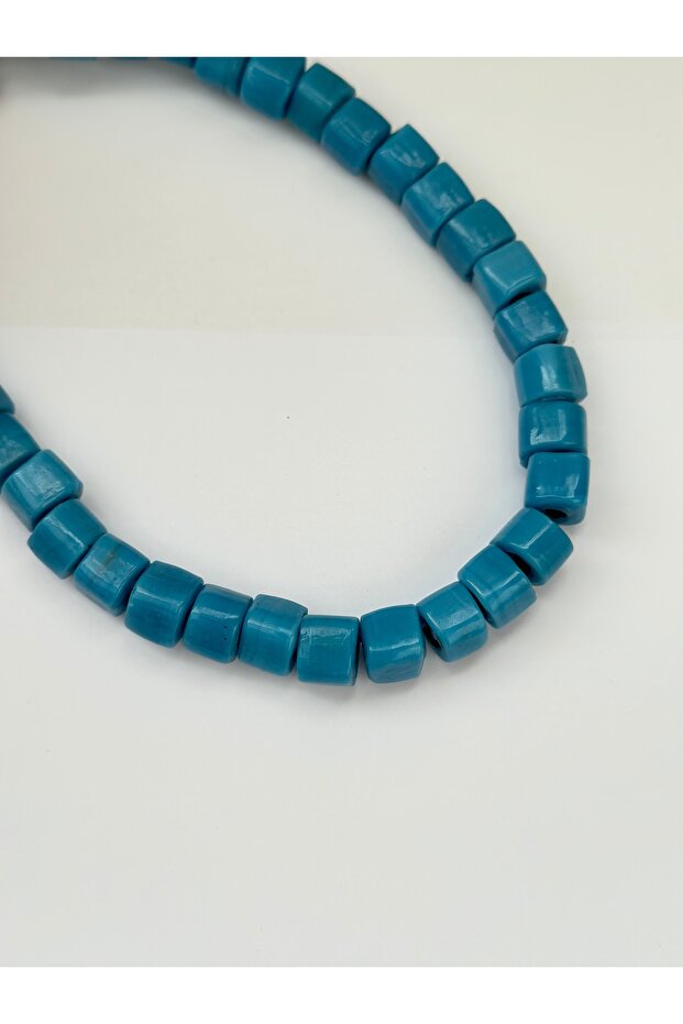 Glass Bonck Necklace Bodrum Bead Necklace