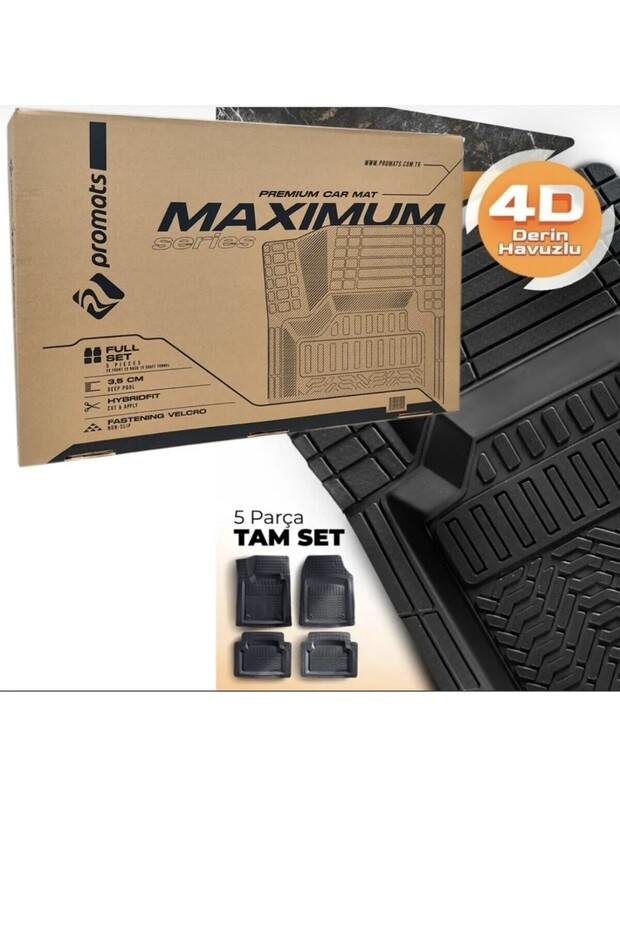 Renault Duster 4D Havuzlu Paspas - 2