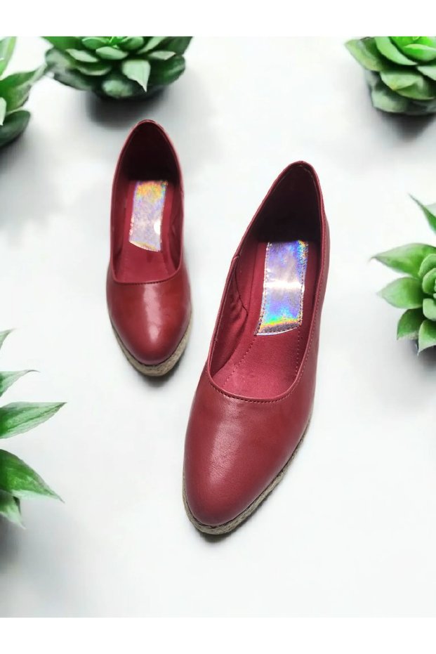 Women's Daily Bucket Model Faux Leather Shoes 7 cm