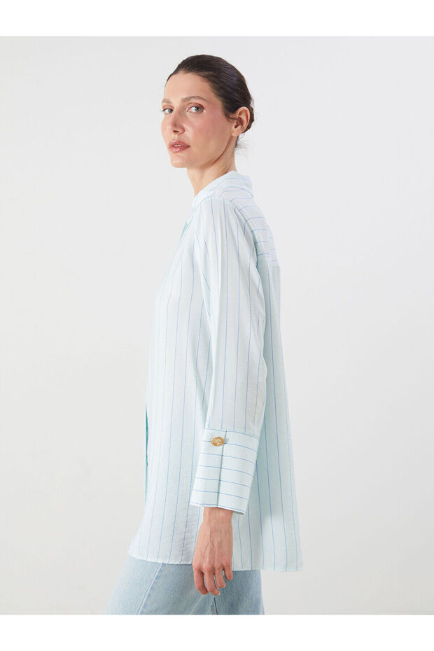 Nevavm Striped Women's Shirt Tunic with a Difference