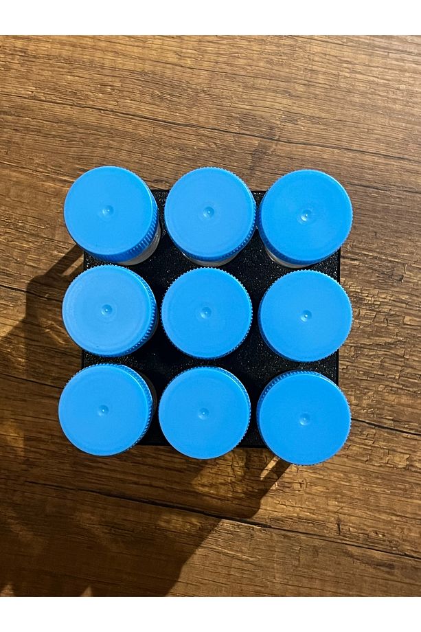 50ml Falkon Santrifüj Minimal Deney Tüpü Standı (3*3) (Tüpler görsel amaçlıdır) - 7