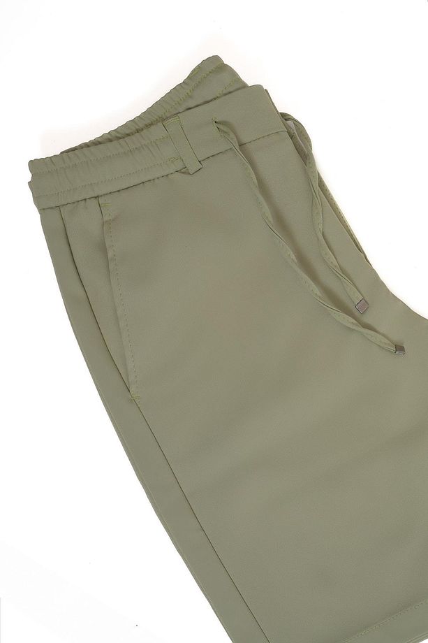 Erkek Yeşil 2025 Jogger Şort - 4