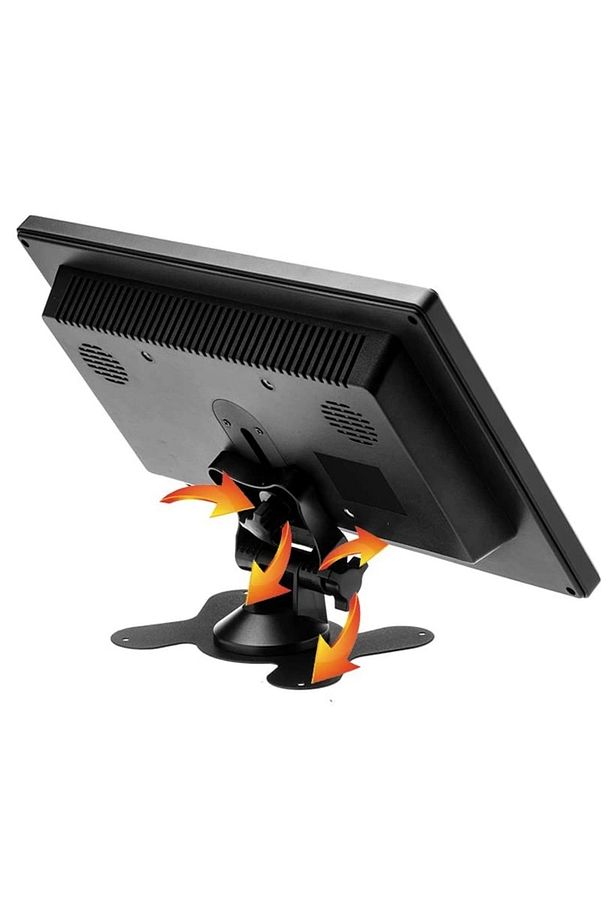 HDMI-VGA-BNC-USB GİRİŞLİ 12 VOLT ÇIKIŞLI 10.1 LCD MONİTÖR (5047) - 3
