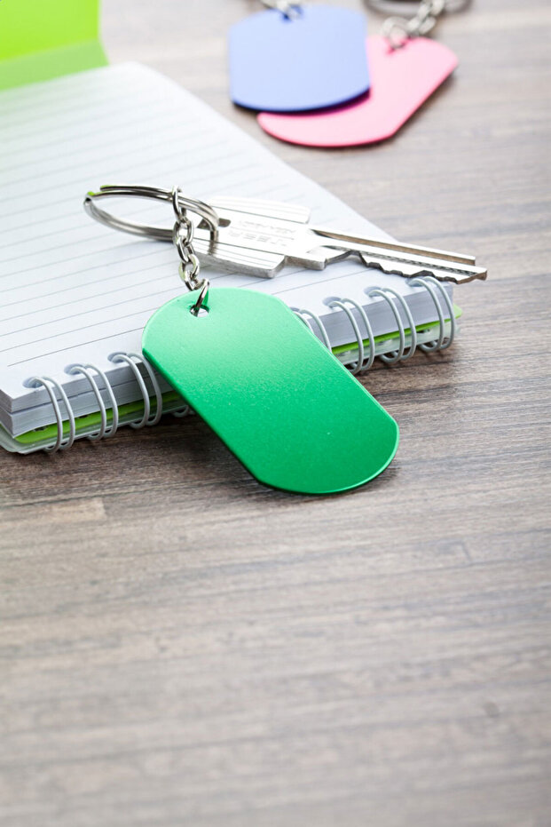 Green keychain - 4