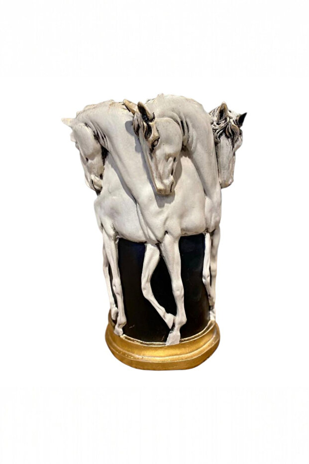 Dekoratif Atlı Vazo - 2