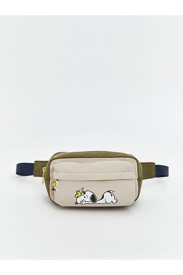 Snoopy Baskılı Erkek Çocuk Bel Çantası - 1