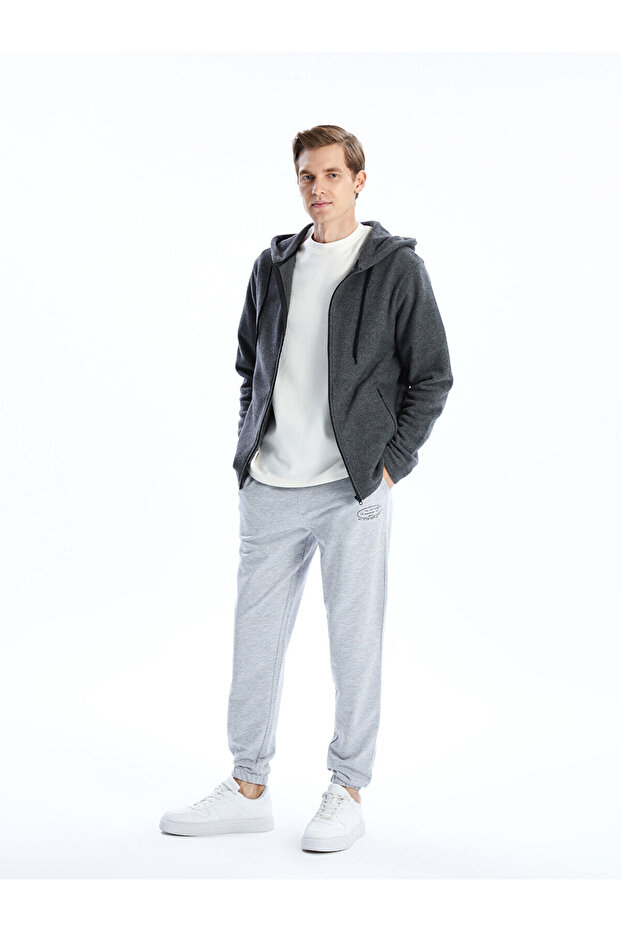 Standart Kalıp Erkek Jogger Eşofman Altı - 1