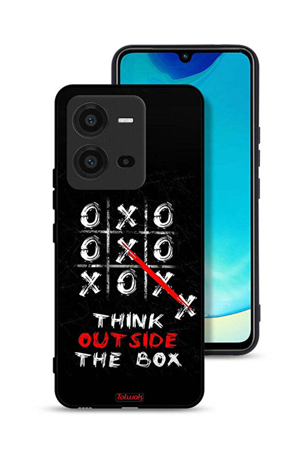 غطاء حماية لهاتف Vivo V25 5G - فكر خارج الصندوق