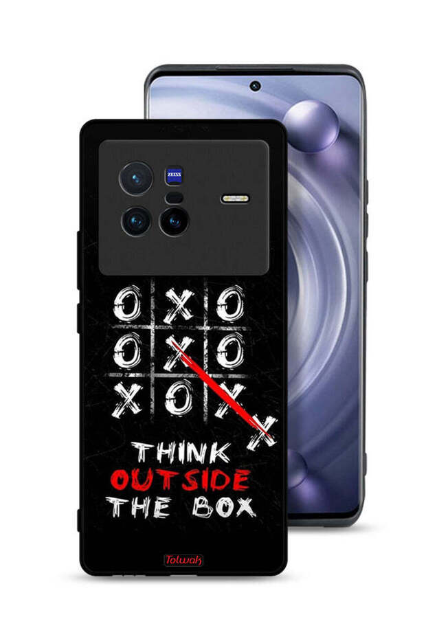 غطاء حماية لهاتف Vivo X80 - فكر خارج الصندوق