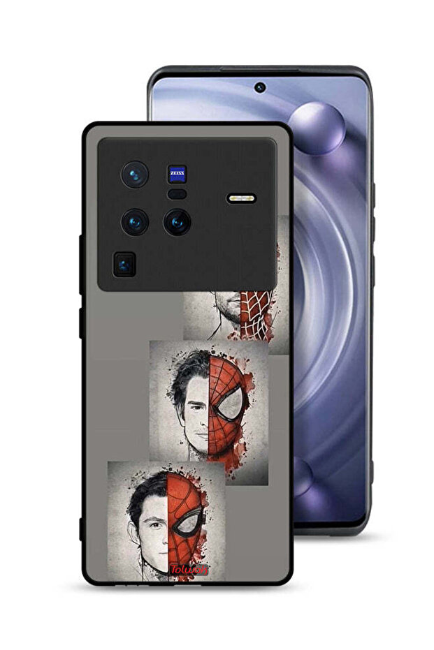 غطاء حماية Vivo X80 Pro برسومات سبايدر مان