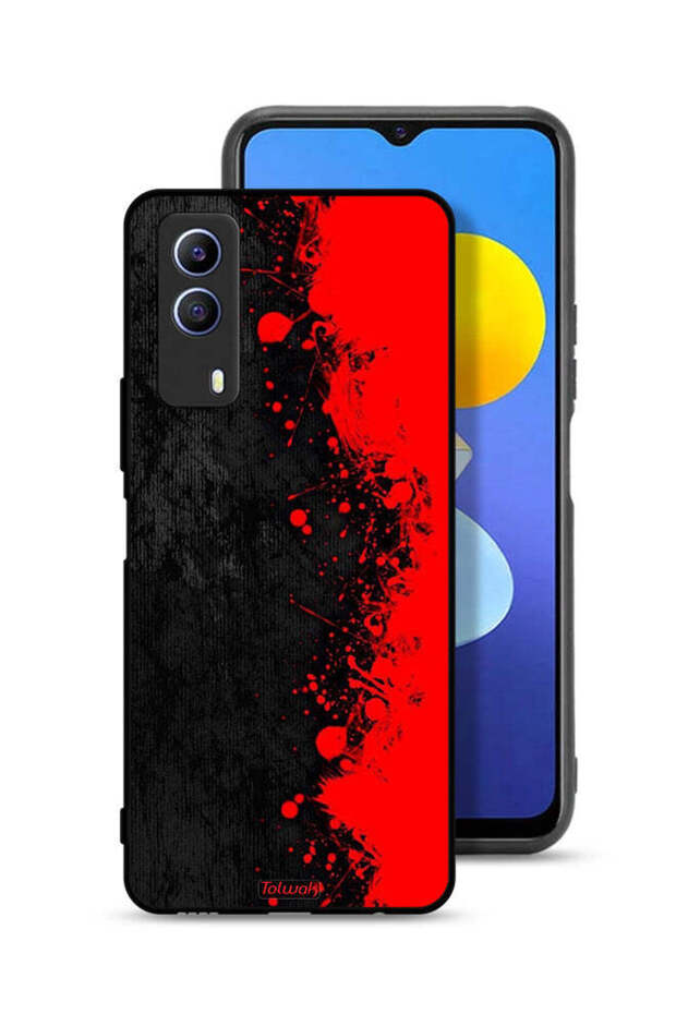 Vivo T1x Protective Case Cover Paint Abstract Pattern