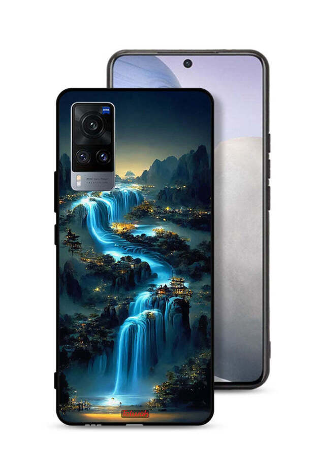 Vivo X60 Protective Case Cover Waterfall Art