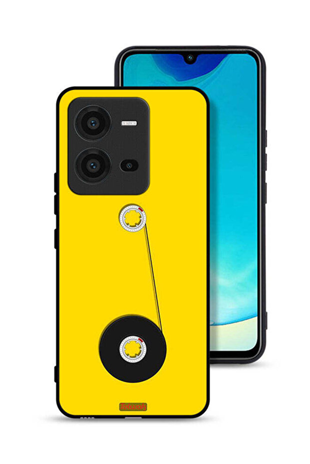 Vivo V25 5G Protective Case Cover Cassette Wheel Art