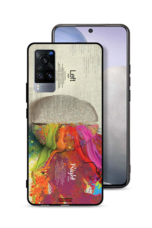 Vivo X60t Protective Case Cover Abstract Brain Science Artwork