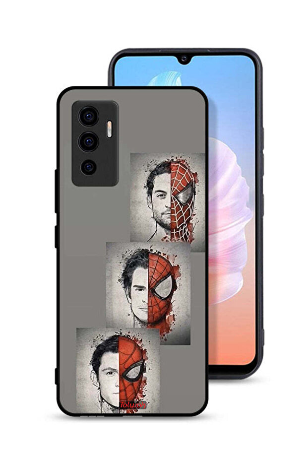 غطاء حماية Vivo V23e برسومات سبايدر مان