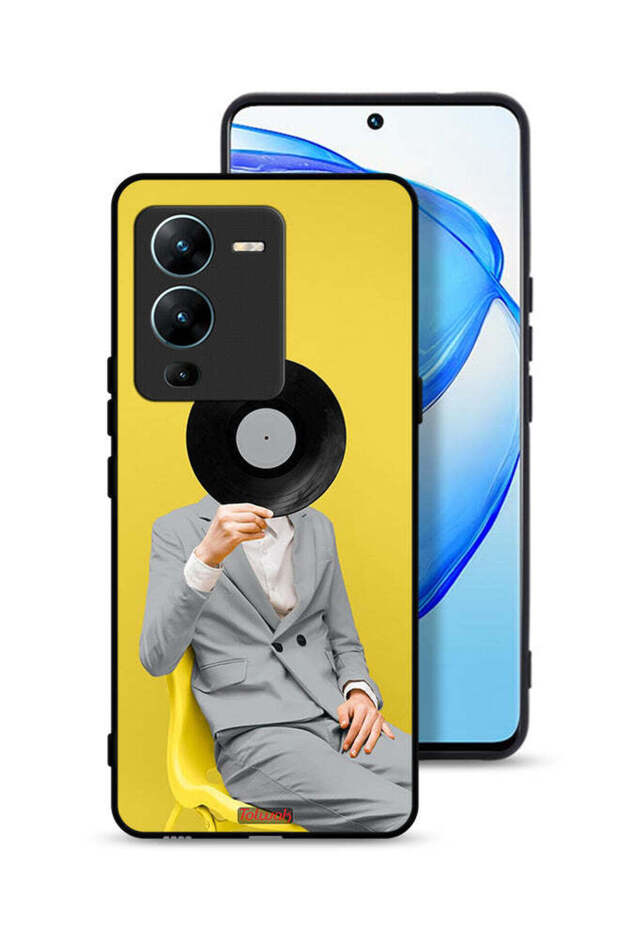 غطاء حماية لهاتف Vivo V25 Pro 5G بتصميم فن تجريدي من دي جي