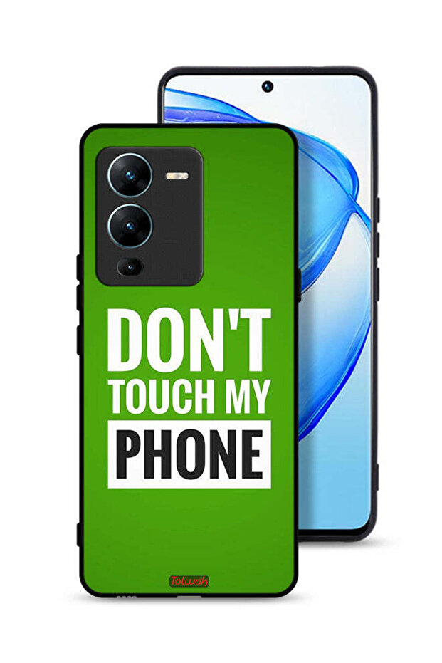 Vivo V25 Pro 5G Protective Case Cover Do Not Touch My Phone