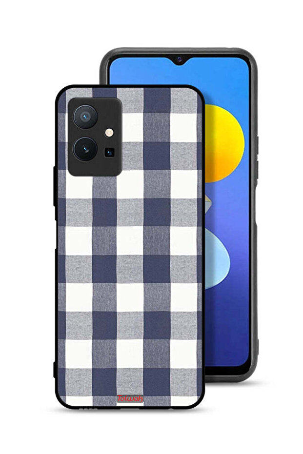 Vivo Y75 5G Protective Case Cover Cloth Pattern