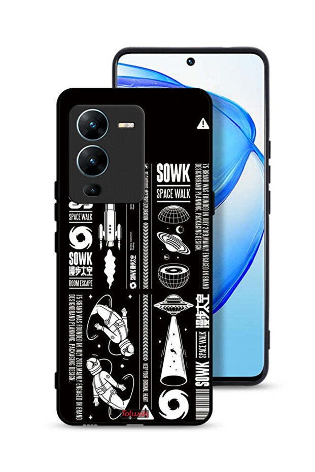 Vivo V25 Pro 5G Protective Case Cover Sowk Space Walk Sticker