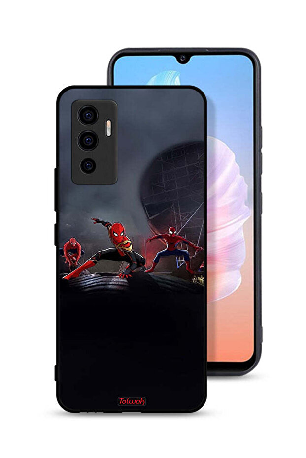 Vivo V23e Protective Case Cover Three Spiders