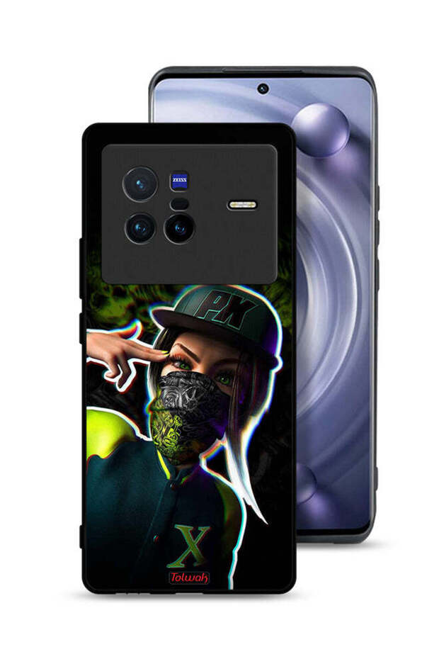 Vivo X80 Protective Case Cover Girls Aesthetic Art