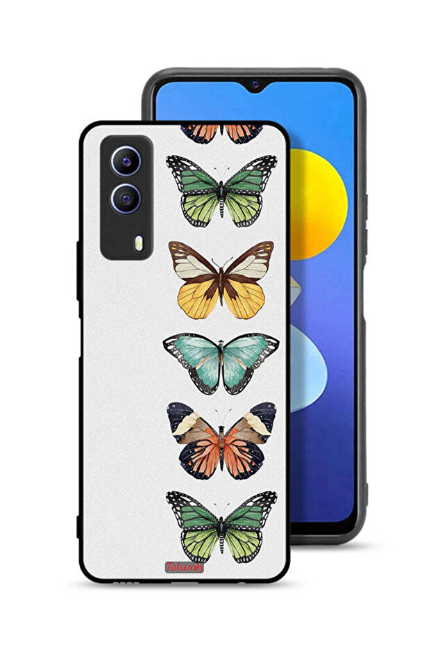 Vivo T1x Protective Case Cover Four Butterflies
