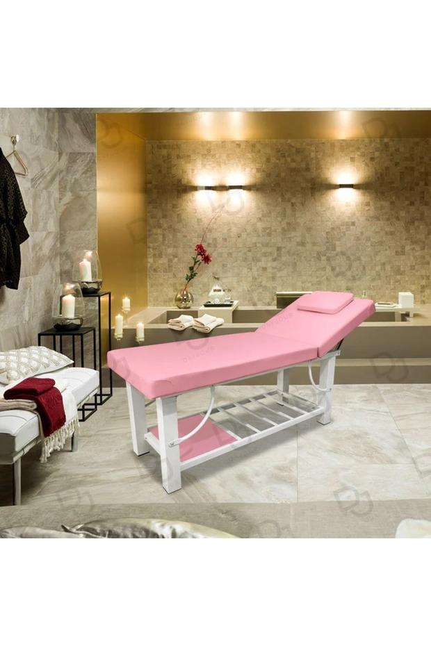 Luxury Pink Massage & Waxing Bed for Beauty Professionals