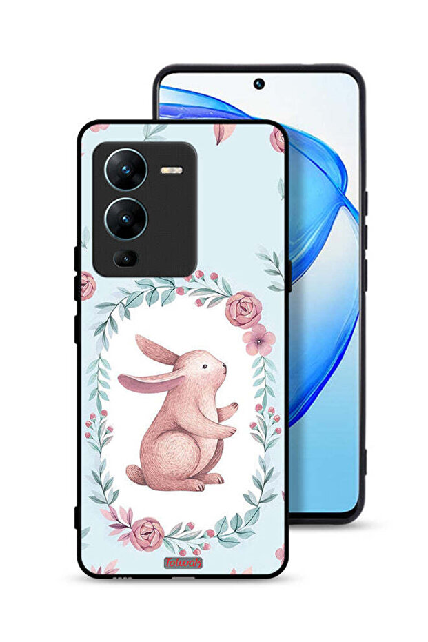 غطاء حماية لهاتف Vivo V25 Pro 5G - أرنب