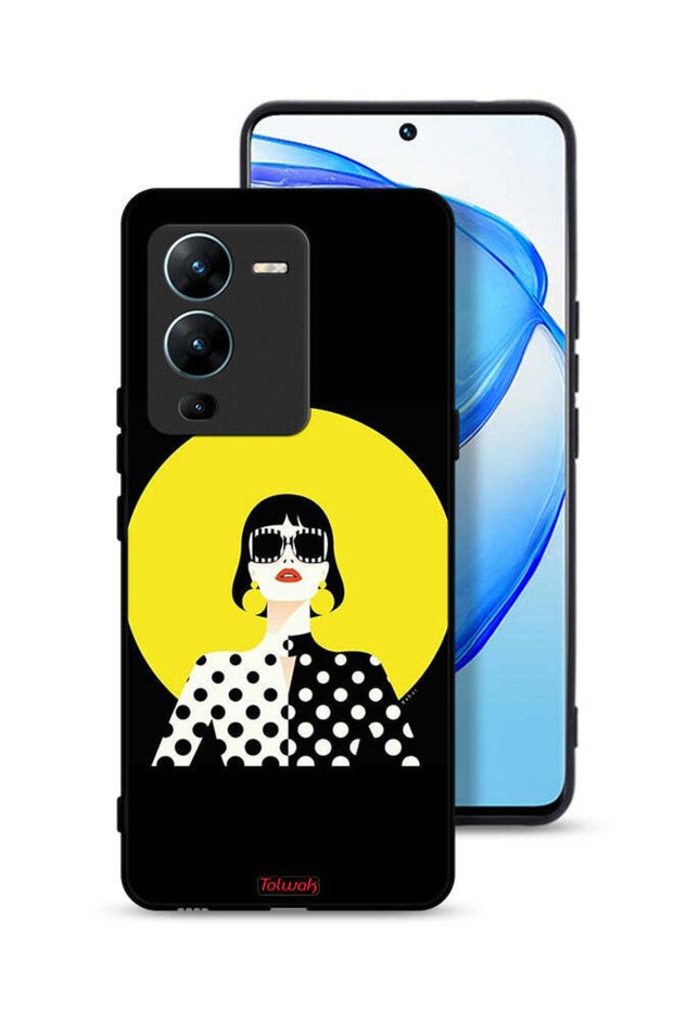 Vivo V25 Pro 5G Protective Case Cover Stylish Girl Art