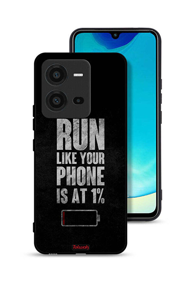 Vivo V25 5G Protective Case Cover Run Like Your Phone Is At 1 Percent