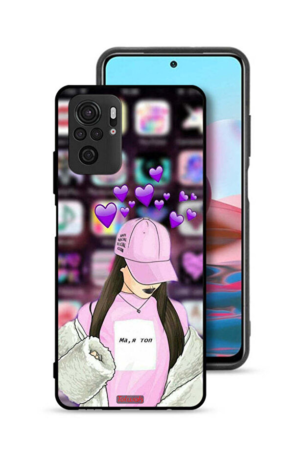 Xiaomi Redmi Note 10S Protective Case Cover Anti Social Club