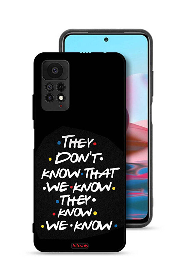 غطاء حماية لهاتف Xiaomi Redmi Note 11 Pro 5G لا يعرفون ما نعرفه يعرفون أننا نعرفه