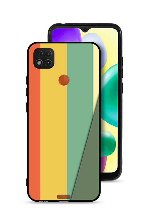 Xiaomi Redmi 9C Protective Case Cover Simple Pattern - 1